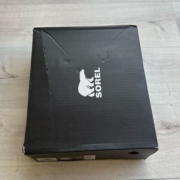 Sorel Joanie III Slide Women's Black and Red Sandals size 9 NWT in box - Picture 6 of 12